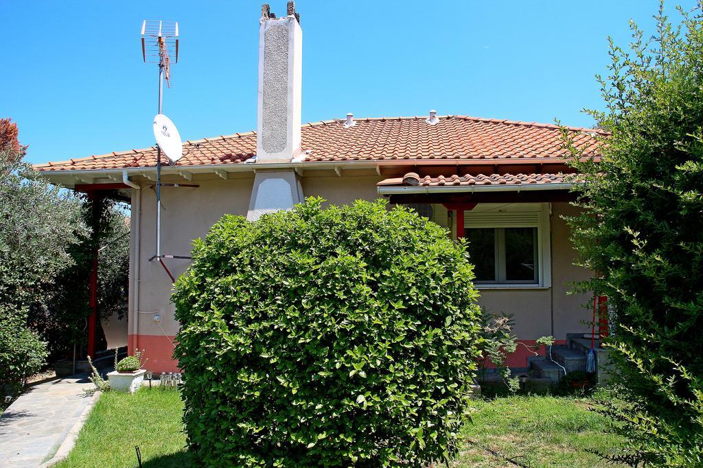 Vista Del Mare Luxury Villa Koinira Bagian luar foto