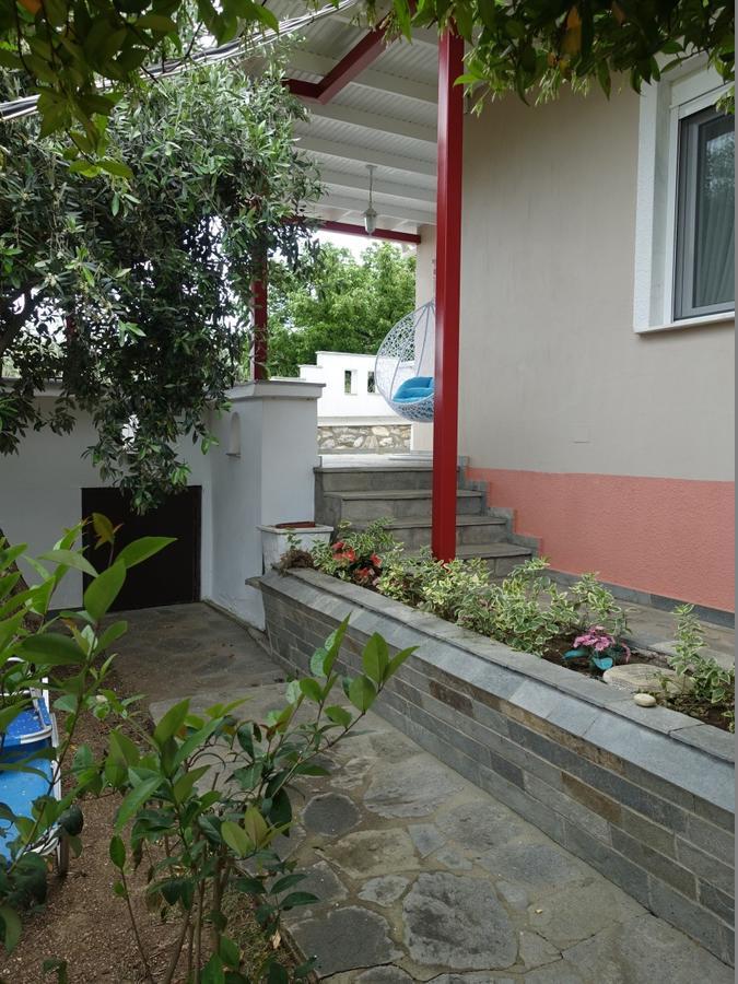 Vista Del Mare Luxury Villa Koinira Bagian luar foto